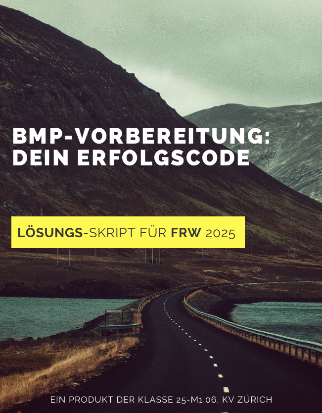 Lösungs-Skript für FRW 2025